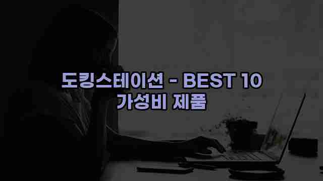 도킹스테이션 - BEST 10 가성비 제품 