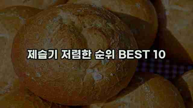 제습기 저렴한 순위 BEST 10