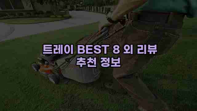  트레이 BEST 8 외 리뷰 추천 정보