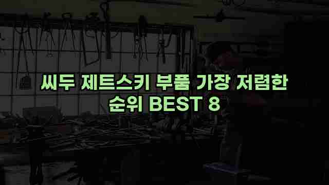 씨두 제트스키 부품 가장 저렴한 순위 BEST 8