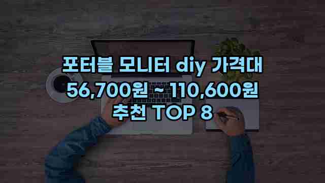 포터블 모니터 diy 가격대 56,700원 ~ 110,600원 추천 TOP 8