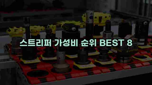 스트리퍼 가성비 순위 BEST 8