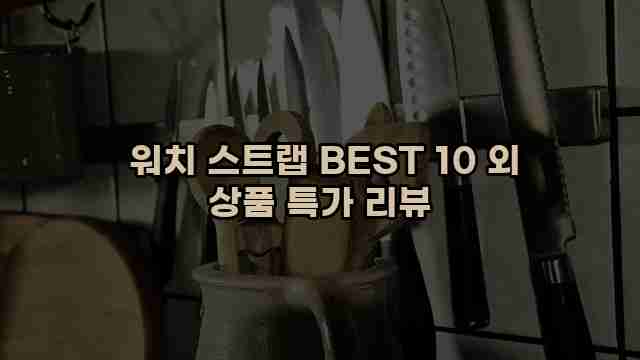  워치 스트랩 BEST 10 외 상품 특가 리뷰