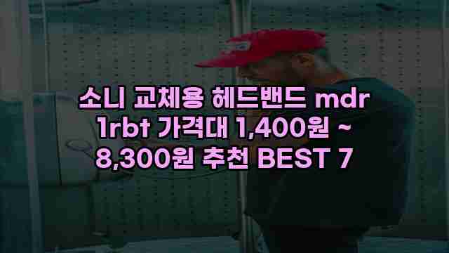 소니 교체용 헤드밴드 mdr 1rbt 가격대 1,400원 ~ 8,300원 추천 BEST 7