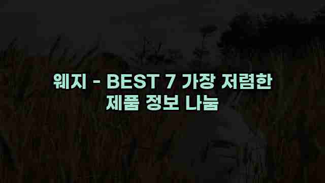 웨지 - BEST 7 가장 저렴한 제품 정보 나눔