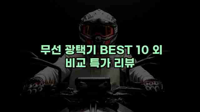  무선 광택기 BEST 10 외 비교 특가 리뷰